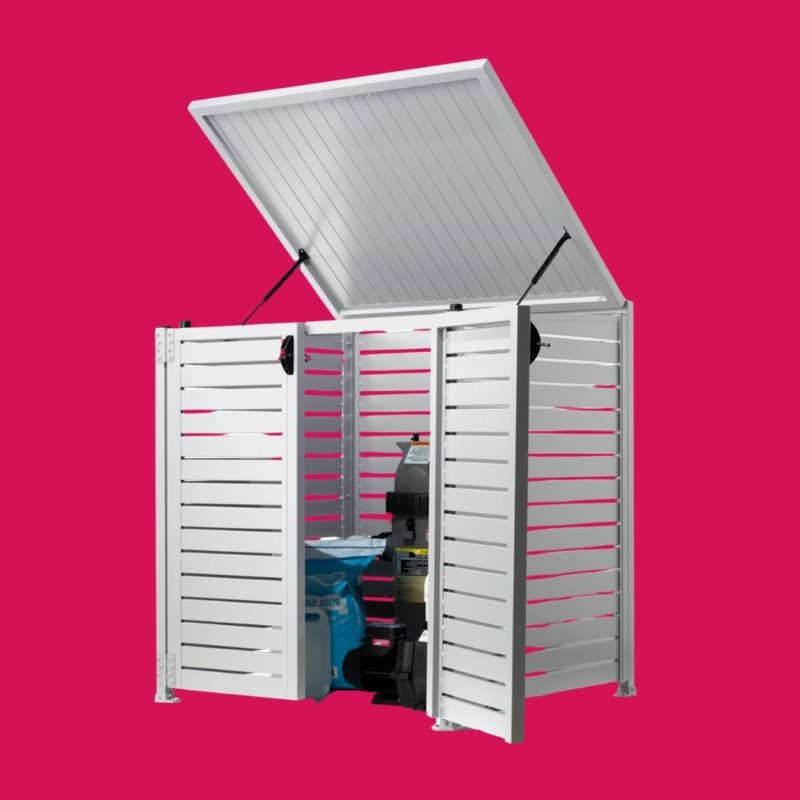 DIY Pool Pump Covers Timber vs Aluminium Pool Filter Covers