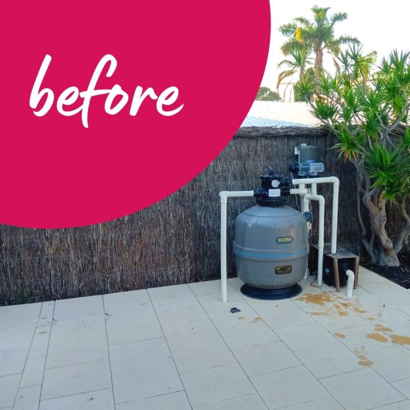 Pool Filter Cover Installation in Perth, Western Australia receives top marks